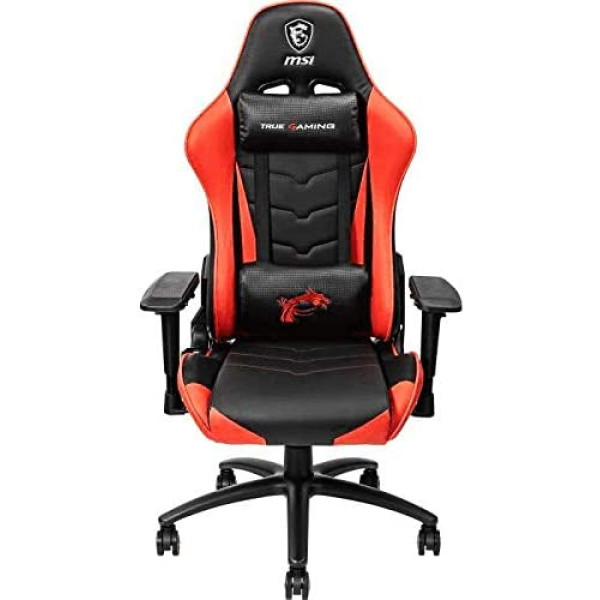 MSI MAG CH120 Gaming Chair - Black / Red - كرسي ام اس اي