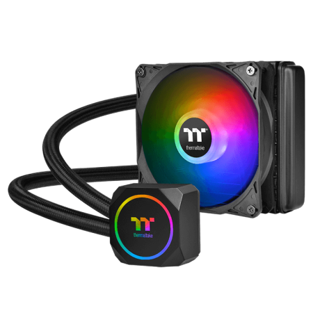 Thermaltake TH120 ARGB All-in-One Liquid Cooling System 120mm - مبرد معالج مائي ثيرمالتيك Thermaltake TH120 ARGB All-in-One Liquid Cooling System 120mm - مبرد معالج مائي ثيرمالتيك