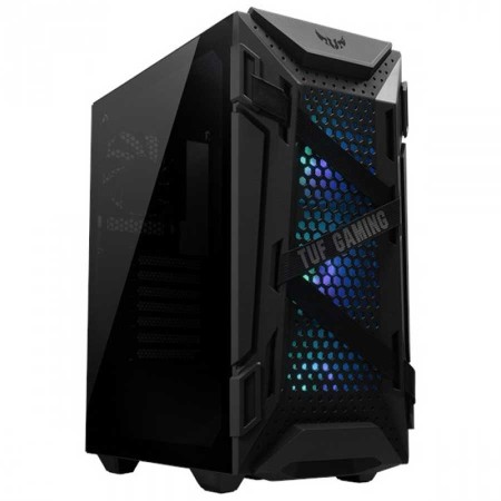 ASUS TUF Gaming GT301 Mid Tower Case - RGB Fans - AURA Sync - Black ASUS TUF Gaming GT301 Mid Tower Case - RGB Fans - AURA Sync - Black