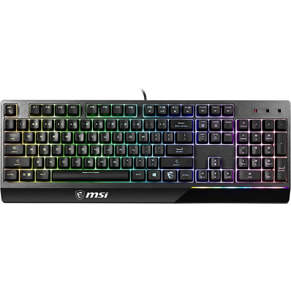 MSI Vigor GK30 RGB Gaming Keyboard Arabic Layout - Black MSI Vigor GK30 RGB Gaming Keyboard Arabic Layout - Black
