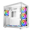XIGMATEK AQUARIUS PLUS 7 RGB FAN CASE MID TOWER - White