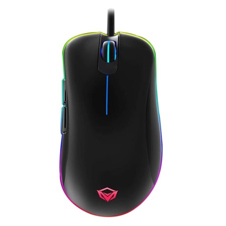 فأرة العاب سلكيي احترافي MEETION GM19 ،إضاءة خلفية RGB ملونة، 6 أزرار قابلة للبرمجة، توصيل USB مباشر بدون تعريفات – أسود فأرة العاب سلكيي احترافي MEETION GM19 ،إضاءة خلفية RGB ملونة، 6 أزرار قابلة للبرمجة، توصيل USB مباشر بدون تعريفات – أسود