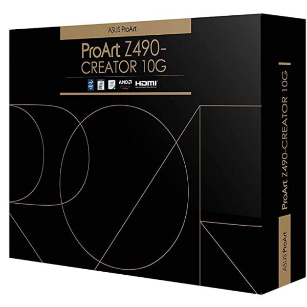 ASUS ProArt Z490-CREATOR 10G Intel® Z490 LGA 1200 ATX Motherboard - Thunderbolt™ 3 Type-C ASUS ProArt Z490-CREATOR 10G Intel® Z490 LGA 1200 ATX Motherboard - Thunderbolt™ 3 Type-C