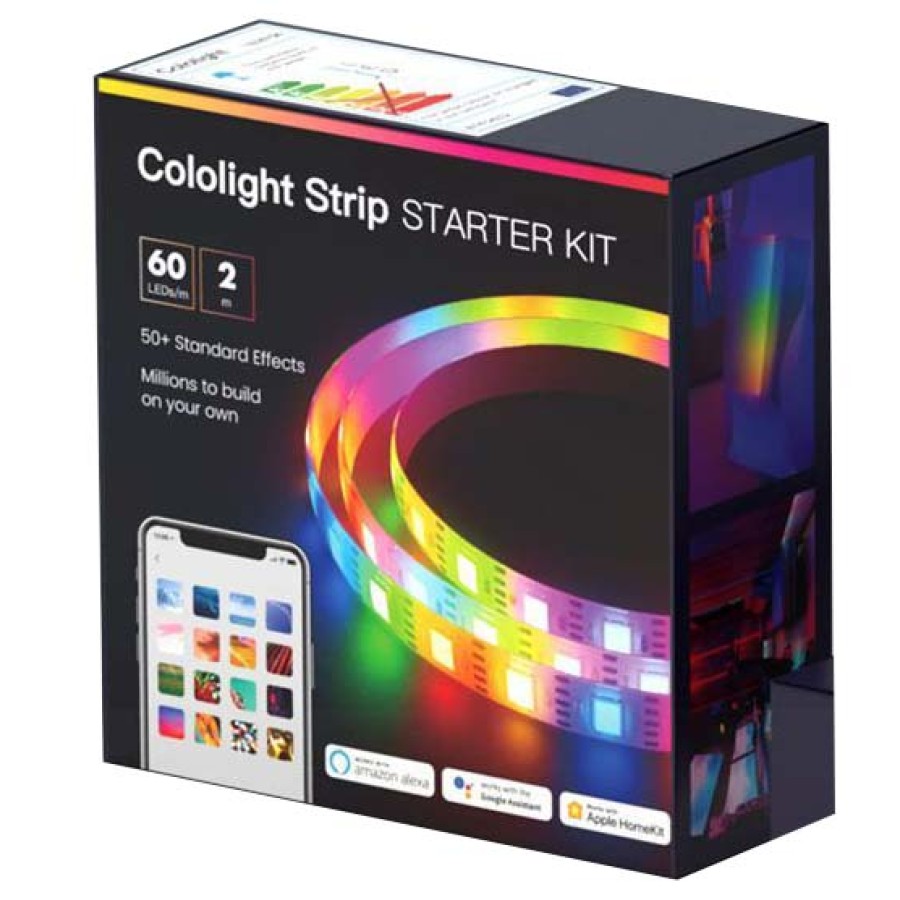 Google Assistant Led Lifesmart Strip Lights LED Works With Siri - Alexa - Google Assistant ...