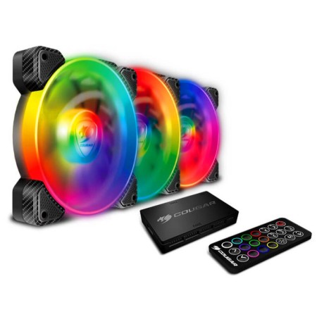 مجموعة مراوح التبريد كوجر فورتيكس RGB SPB 120 HDB ثلاث قطع مجموعة مراوح التبريد كوجر فورتيكس RGB SPB 120 HDB ثلاث قطع