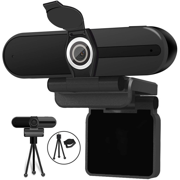 4K Webcam 8MP Computer Camera with Microphone, Pro Streaming Web Camera with Tripod 4K Webcam 8MP Computer Camera with Microphone, Pro Streaming Web Camera with Tripod