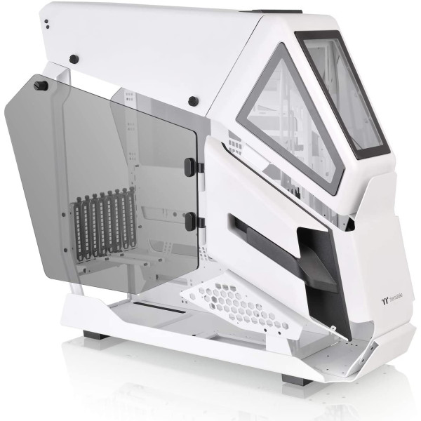 Thermaltake AH T600 Snow Helicopter Styled Open Frame Tempered Glass Swing Door E-ATX Full Tower Case Thermaltake AH T600 Snow Helicopter Styled Open Frame Tempered Glass Swing Door E-ATX Full Tower Case