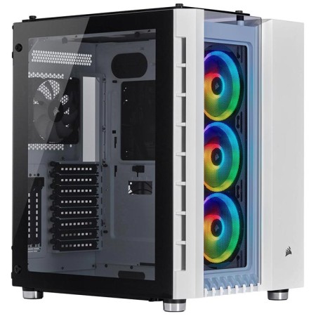 Corsair Crystal 680X RGB Mid Tower - Dual Chamber - 3x Temp Glass - White Corsair Crystal 680X RGB Mid Tower - Dual Chamber - 3x Temp Glass - White