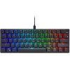 ROYAL KLUDGE RK RK61 Wired 60% Mechanical Gaming Keyboard RGB Ultra-Compact (Blue Switch) لوحة مفاتيح للالعاب رويال