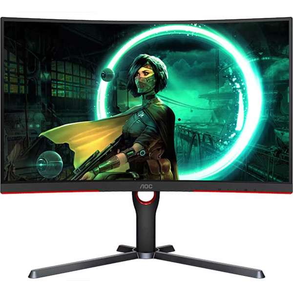 AOC CQ27G3S 27 QHD 1000R Curved Gaming Monitor 1ms , 165hz AOC CQ27G3S 27 QHD 1000R Curved Gaming Monitor 1ms , 165hz