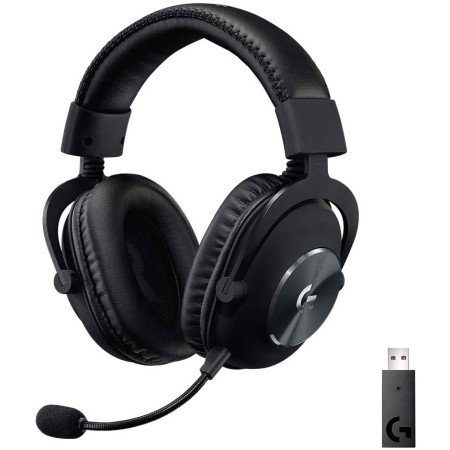 Wireless Gaming headset  Logitech PRO X ,LIGHTSPEED Wireless ,Up to 20 hours , DTS Headphone:X 2.0 ,Detachable microphone
