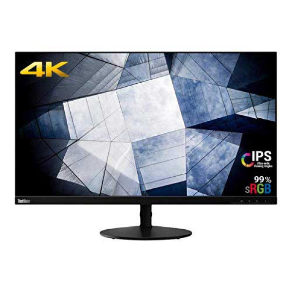 LENOVO THINKVISION S28U-10 |28 INCH| 3840X2160 4K | IPS PANEL| 99% sRGB - شاشة لينوفو ثينك فيجن للتصميم
