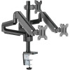 Twisted Minds Triple Monitor ARM Aluminum Desk Full Motion Adjustable With USB 3.0 (17 inch -27 inch ) Twisted Minds Triple Monitor ARM Aluminum Desk Full Motion Adjustable With USB 3.0 (17 inch -27 inch )