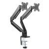 Twisted Minds Dual Aluminum Monitor Arm with USB 3.0 Ports - [ 17inch - 32inch ]