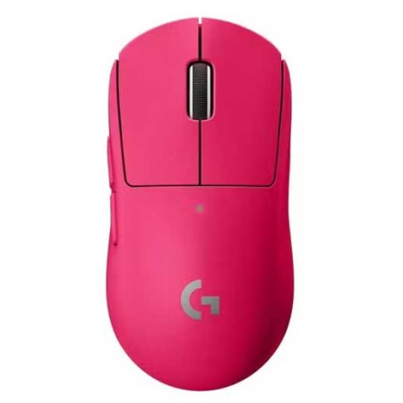 فأرة العاب لاسلكية احترافية  Logitech G Pro X Superlight، مستشعر HERO 25K بدقة تصل إلى 25,600 DPI، وعمر تشغيل يصل إلى 70 ساعة - أرجواني