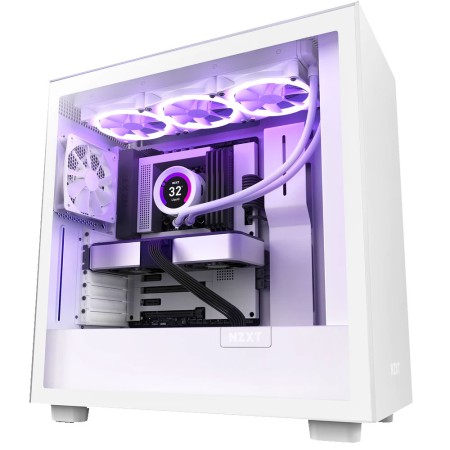 NZXT H7 Mid-Tower ATX Case - Minimalist Design - Cable Management - White NZXT H7 Mid-Tower ATX Case - Minimalist Design - Cable Management - White