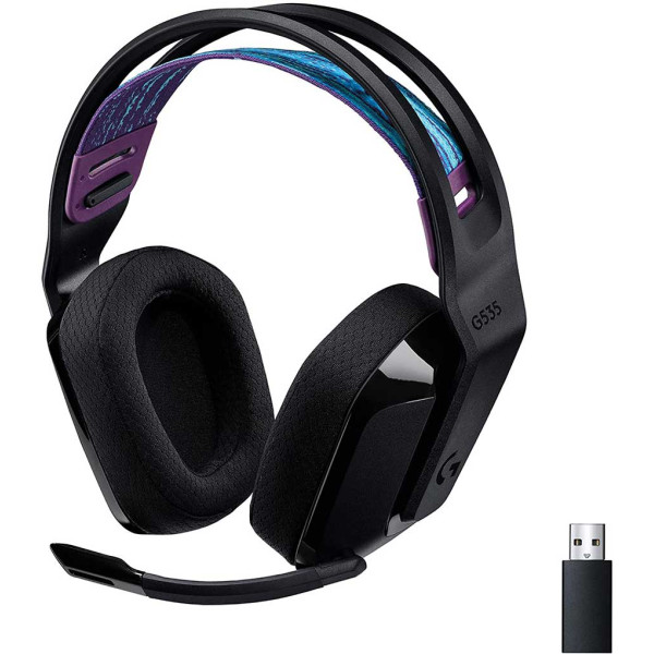 Logitech G535 Lightspeed Wireless Gaming Headset for Pc - Ps4 - Ps5 - Black Logitech G535 Lightspeed Wireless Gaming Headset for Pc - Ps4 - Ps5 - Black