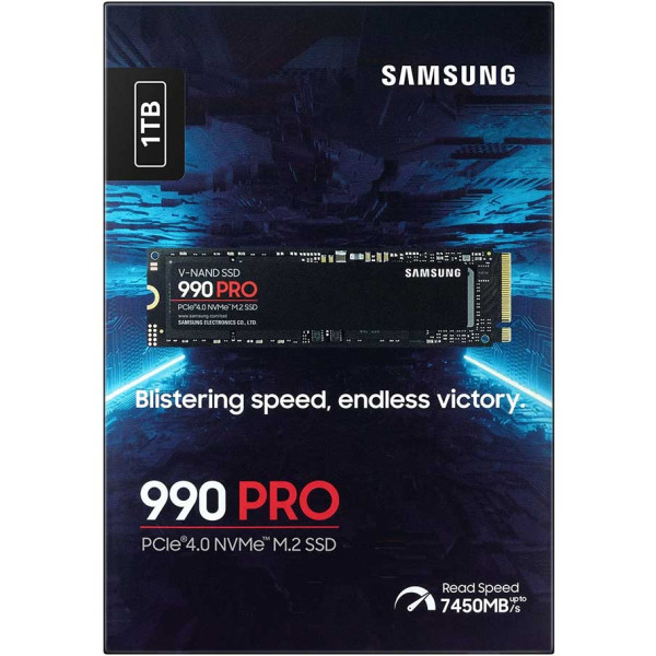 سامسونج 990 برو قرص تخزين داخلي 1TB فائق السرعة