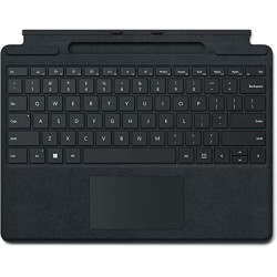 Microsoft Surface Pro 8/9/X Signature Keyboard Alcantara - Black - كيبورد سيرفس برو فاخر Microsoft Surface Pro 8/9/X Signature Keyboard Alcantara - Black - كيبورد سيرفس برو فاخر