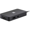 Microsoft Usb-C Travel Hub-Hdmi, Vga, Usb-A,Usb-C And Ethernet Ports, Black - مايكروسوفت موزع متعدد المنافد Microsoft Usb-C Travel Hub-Hdmi, Vga, Usb-A,Usb-C And Ethernet Ports, Black - مايكروسوفت موزع متعدد المنافد