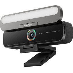 كاميرا اعمال مدمجة باضاءة و سماعة ومايكروفون انكر - انكر وورك B600، كاميرا ويب بار فيديو، 2 كيه اتش دي، مكبر صوت، ضوء، ميكروفون