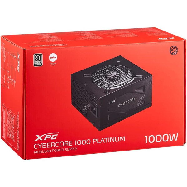 XPG CYBERCORE 1000 PLATINUM-MODULAR 1000W POWER SUPPLY 80+ PLATINUM