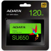 ADATA ULTIMATE SU650 SSD 2.5 6Gb/s - 120GB ADATA ULTIMATE SU650 SSD 2.5 6Gb/s - 120GB