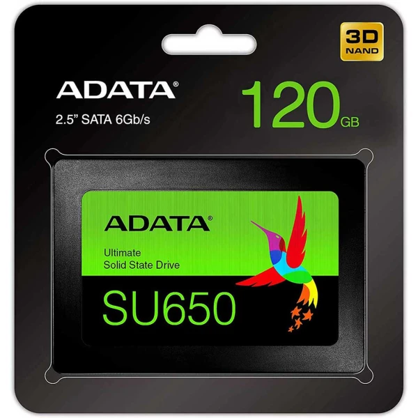 أيه داتا أس أس دي سو650 - 2.5 بوصة Ssd بسرعة 6 جيجابايت/ثانية - مساحة 120 جيجا أيه داتا أس أس دي سو650 - 2.5 بوصة Ssd بسرعة 6 جيجابايت/ثانية - مساحة 120 جيجا