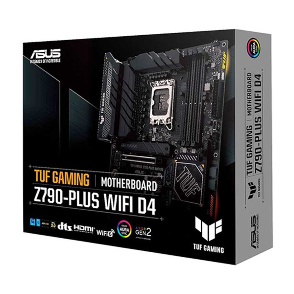 ASUS TUF GAMING Z790-PLUS WIFI D4 (AURA)- LGA 1700 ASUS TUF GAMING Z790-PLUS WIFI D4 (AURA)- LGA 1700