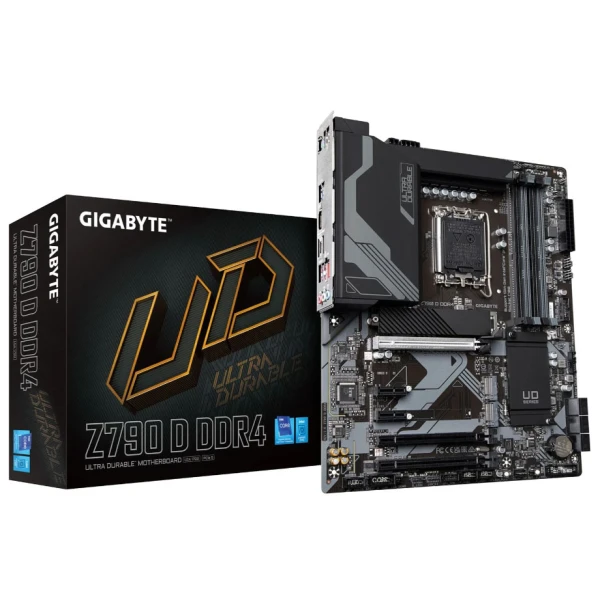 GIGABYTE MOTHERBOARD Z790 D DDR4 UD PCIe5 - LGA 1700 GIGABYTE MOTHERBOARD Z790 D DDR4 UD PCIe5 - LGA 1700