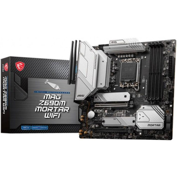 أم أس أي مج Z690M مورتر وايفايDDR5 - 6E أم أس أي مج Z690M مورتر وايفايDDR5 - 6E