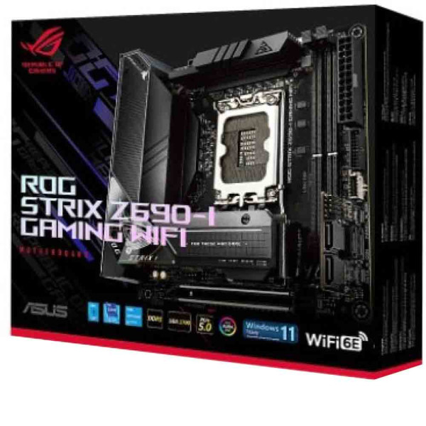 ASUS ROG STRIX Z690-I GAMING WiFi 6e - DDR5 (AURA)- LGA 1700