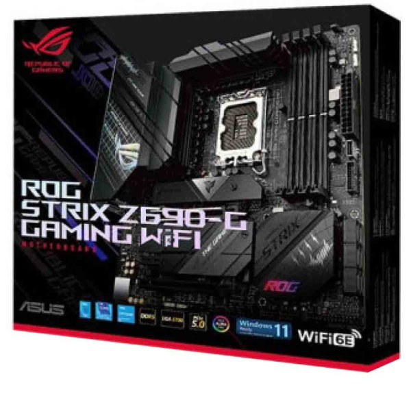 ASUS ROG STRIX Z690-G GAMING WIFI 6E DDR5 (AURA)- LGA 1700 - مذربورد أسوس
