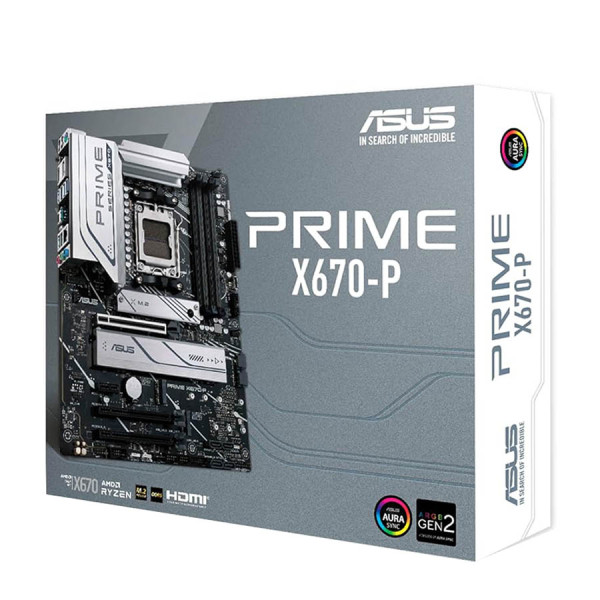 مذربورد أسوس برايم X670-P DDR5 تدعم (AURA) - AM5 مذربورد أسوس برايم X670-P DDR5 تدعم (AURA) - AM5