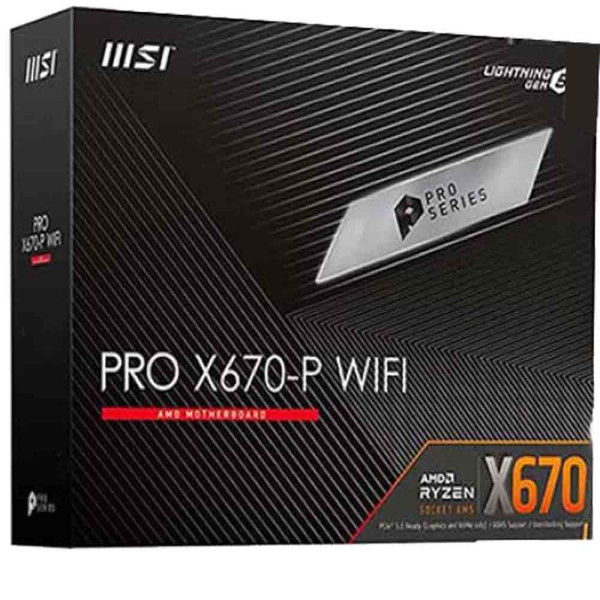 MSI PRO X670-P WiFi DDR5 Lightning GEN 5 - AM5