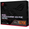 ASUS ROG CROSSHAIR HERO X670E WiFi 6E Aura Sync- AMD Socket AM5 ASUS ROG CROSSHAIR HERO X670E WiFi 6E Aura Sync- AMD Socket AM5