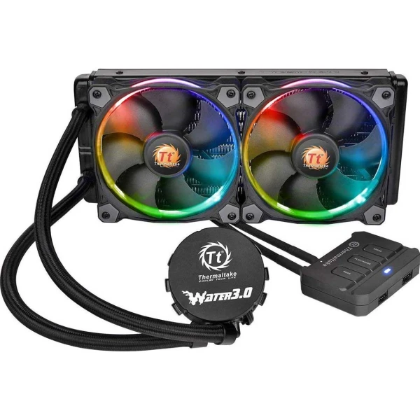 THERMALTAKE WATER 3.0 X240 SYNC RGB LIQUID COOLER - AM4 / LGA 2066