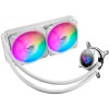 ASUS ROG STRIX LC240 WHITE EDITION RGB 120MM LIQUID COOLER -AURA -أسوس روج ستريكس مبرد مائي أبيض ASUS ROG STRIX LC240 WHITE EDITION RGB 120MM LIQUID COOLER -AURA -أسوس روج ستريكس مبرد مائي أبيض