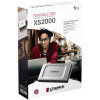 Kingston XS2000 Portable SSD, 1TB Capacity 12,000MB/s read, 2,000MB/s write - كينغستون أس أس دي خارجي متنقل Kingston XS2000 Portable SSD, 1TB Capacity 12,000MB/s read, 2,000MB/s write - كينغستون أس أس دي خارجي متنقل