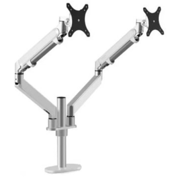 UPERGO OL-2Z POLE MOUNTED DUAL MONITOR ARM (17 - 32) -SILVER UPERGO OL-2Z POLE MOUNTED DUAL MONITOR ARM (17 - 32) -SILVER