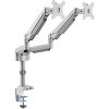 GAMEON GADGETS GGO-2076 ELITE DUAL MONITOR ARM (17 - 32) -SILVER GAMEON GADGETS GGO-2076 ELITE DUAL MONITOR ARM (17 - 32) -SILVER