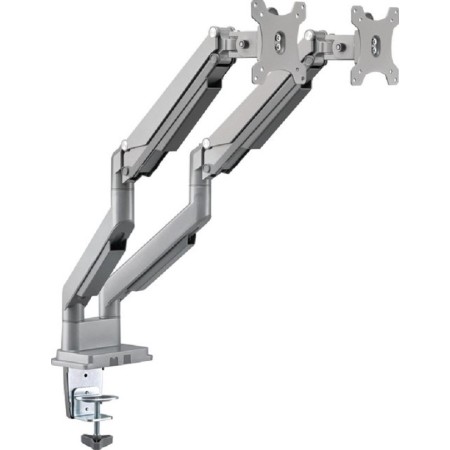 GAMEON GADGETS GGO-2069 ELITE POLE DUAL MONITOR ARM (17 - 32) -SILVER GAMEON GADGETS GGO-2069 ELITE POLE DUAL MONITOR ARM (17 - 32) -SILVER