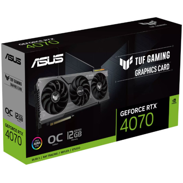 أسوس توف 12GB RTX 4070 OC كرت شاشة أسوس توف 12GB RTX 4070 OC كرت شاشة
