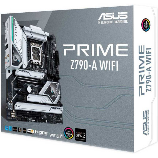 ASUS PRIME Z790-A WiFi 6E DDR5 Aura Sync - LGA 1700 ASUS PRIME Z790-A WiFi 6E DDR5 Aura Sync - LGA 1700