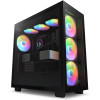 NZXT H7 Elite Premium ATX Mid Tower Gaming Case RGB - Black NZXT H7 Elite Premium ATX Mid Tower Gaming Case RGB - Black
