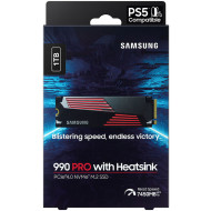 SAMSUNG 990 PRO SSD M.2 1TB PCIe 4.0 NVMe With Heatsink