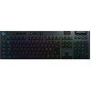 LOGITECH G915 MECHANICAL RGB GAMING Wireless KEYBOARD- BLACK GL TACTILE SWITCH - لوجيتك كيبورد للالعاب لاسلكي LOGITECH G915 MECHANICAL RGB GAMING Wireless KEYBOARD- BLACK GL TACTILE SWITCH - لوجيتك كيبورد للالعاب لاسلكي