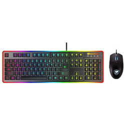 Cougar Deathfire Ex 8-Color Gaming Keyboard - Mouse