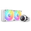 NZXT KRAKEN 240mm RGB LIQUID COOLER With LCD DISPLAY - WHITE - مبرد مائي ان زي اكس تي كراكن مع شاشة NZXT KRAKEN 240mm RGB LIQUID COOLER With LCD DISPLAY - WHITE - مبرد مائي ان زي اكس تي كراكن مع شاشة