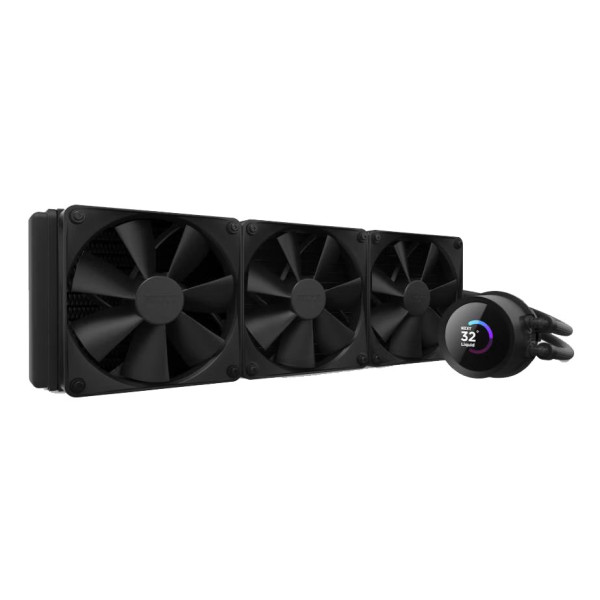 NZXT KRAKEN 360mm LIQUID COOLER With LCD DISPLAY - BLACK NZXT KRAKEN 360mm LIQUID COOLER With LCD DISPLAY - BLACK